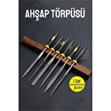 ModaCar Ahşap Törpüsü 6 Model Ahşap Törpü Seti