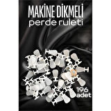 ModaCar Makine Dikmeli Perde Düğmesi Perde ruleti Perde Düğmesi 196 Adet