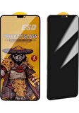 İPHONE 11 PRO MAX İPHONE XS MAX UYUMLU HAYALET EKRAN KORUYUCU ÜSTTEN ALTTAN VE YANLARDAN GÖRÜNMEYEN GİZLİ CAM ESD