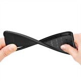 Gpack Huawei P Smart S Kılıf Niss Silikon Deri Görünümlü