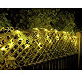 Kapamarka 10 Metre Güneş Enerjili Hortum LED Işık