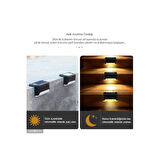 Kapamarka WaterProof Solar Merdiven Lambası 4 Adet