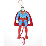 Kapamarka Ahşap Sallanan Süperman Figürü