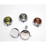 Kapamarka Sultanahmet Kabartmalı Yöresel Tekli Küllük Kutusu