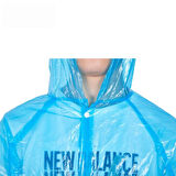 Kapamarka İnce Şeffaf Yağmurluk