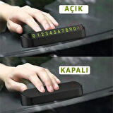Kapamarka Araç Fosforlu Numaratör Aç-Kapa