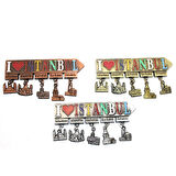 Kapamarka İstanbul Temalı Metal Magnet Model 7
