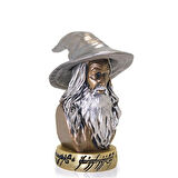 Kapamarka Şapkalı Gandalf Büst