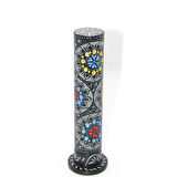 Kapamarka Obsidian Taşı İşlemeli Kule Tütsülük Model 6