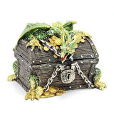 Kapamarka Takı Mücevher Dragon Tasarımlı Kutu