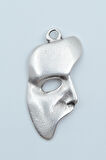 The Phantom Of The Opera - Maske Gümüş Kaplama Kolye Ucu