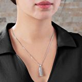 Tarz Tasarım 925 Ayar Gümüş Kadın Cevşen Kolye