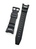 Casio SGW-100 Siyah Renk Orijinal Silikon Saat Kordonu Kayışı