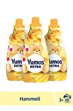Yumoş Ekstra Hanımeli Beyazlar ve Renkliler İçin Konsantre Yumuşatıcı 3 x 1440 ml 180 Yıkama