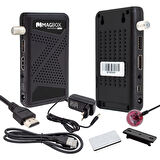 MAGBOX NATURAL PLUS TKGSLİ + YOUTUBELU FULL HD + USB MİNİ HD UYDU ALICISI