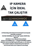 Anunnaki 10316KE 16+2+1 Port Gigabit Poe Switch 16FE+2GE+1SFP IP Kamera Network Poe Gigabit Switch