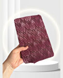 Pc Paris Azurine Gül Kurusu-Kestane Desenli Feminen Külotlu Çorap-Limited