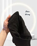 Larosa Siyah Dikişsiz İçi Polar Termal Standart Beden Kışlık Tayt