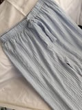 Intive Cool Comfort Waffle Kumaş Pamuklu Nefes Alabilir Basic Yazlık Jogger Pantolon (Cepsiz)