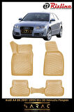 Rizline Audi A4 2007 Model BEJ 3D Havuzlu Paspas