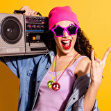 Disko Topu Kolye Seti 6 Adet