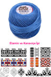 Kaplan Etamin Ve Kanaviçe İpi 8 No Kod/Renk: 820 - Royaleks