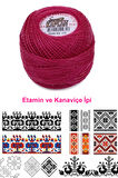 Kaplan Etamin Ve Kanaviçe İpi 8 No Kod/Renk: 115 - Royaleks