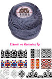 Kaplan Etamin Ve Kanaviçe İpi 8 No Kod/Renk: 319 - Royaleks