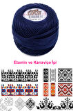 Kaplan Etamin Ve Kanaviçe İpi 8 No Kod/Renk: 823 - Royaleks