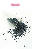 Dökme Cam Kum Boncuk (11/0) 2 mm - 20 Gram -  Koyu Yeşil - BNC019