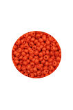 Dökme Cam Kum Boncuk (11/0) 2 mm - 60 Gram -  Turuncu - BNC048