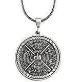 Gümüş İhlas Felak Nas Kafirun Zırh Kolye