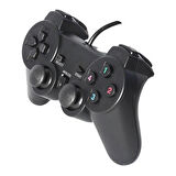 KD-208 USB-PC-PS3 TİTREŞİMLİ JOYSTİCK 1.8 METRE KABLOLU OYUN KOLU 