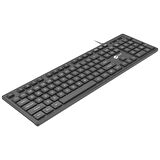 KB102 USB KABLOLU SİYAH Q KLAVYE 