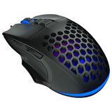 MS107 3200 DPI 7 TUŞLU KABLOLU RGB LED AYDINLATMALI GAMING MOUSE 