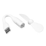 TAŞINABİLİR ESNEK BEYAZ USB MİNİ FAN SL-UF05 