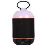 USB/SD/FM/BLUETOOTH DESTEKLİ TAŞINABİLİR LED IŞIKLI WIRELESS HOPARLÖR-605 