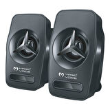 MAGICVOICE T-19 1+1 USB PC MİNİ HOPARLÖR (2X3 WATT) 
