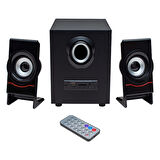 MAGICVOICE MV-4966 USB+TF CARD+FM+BT UKLI 2+1 SES SİSTEMİ 