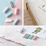 12 Adet Çok Amaçlı Çarşaf Tutucu, Sabitleyici ,Kaydırmaz Nevresim Örtü Düzenleyici Klipsler 