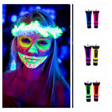 Glow Boya Fosforlu Krem Boya 12 Adet 