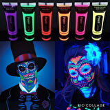 Glow Boya Fosforlu Krem Boya 12 Adet 