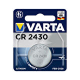 VARTA CR2430 3 VOLT LİTYUM PİL TEKLİ 