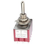 TOGGLE SWİTCH ON-OFF-ON Ø6MM 12P MTS-403 (IC-148D) 