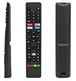SES KOMUTSUZ JVC RM-C3250 NETFLIX-PRIME VIDEO-GOOGLE PLAY-YOUTUBE TUŞLU LCD LED TV KUMANDA 