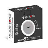MAGICVOICE MV-6724  5 13 CM 8 OHM 6 W BEYAZ ALÇIPAN HOPARLÖR TRAFOSUZ 