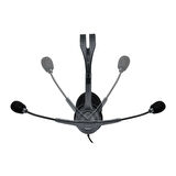 LOGITECH H111 STEREO SİYAH KULAKLIK 