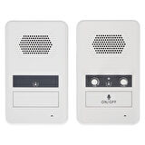 INTERCOM ÇİFT YÖNLÜ 200 METRE MENZİLLİ VEZNE GİŞE MİKROFON SETİ DA-241 