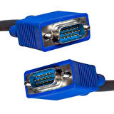 VGA KABLO 15 PİN 3+6 ERKEK/ERKEK 5M KUTULU 