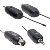 MAGICVOICE MV-19587 UHF GİTAR TİP KABLOLU MİC İ KABLOSUZ ÇEVİRİCİ ( MİC XRL Lİ) 